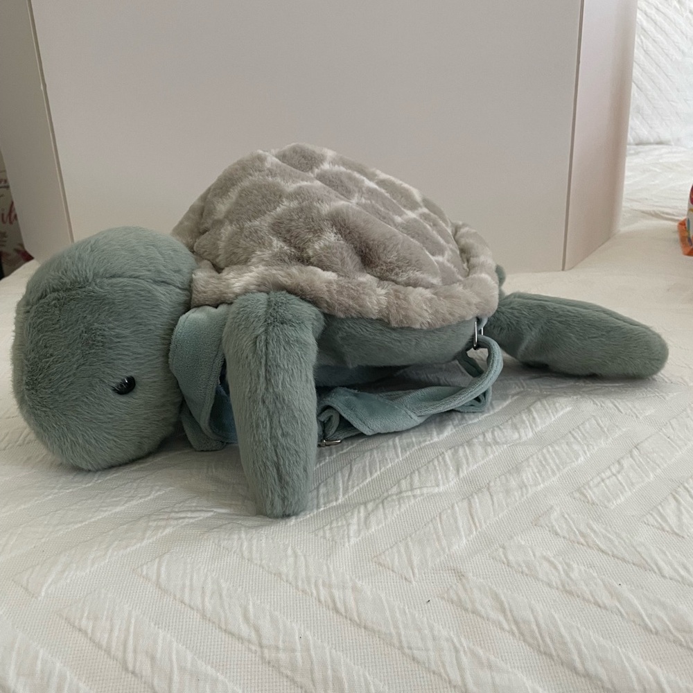 Plush Turtle Backpack